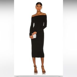 NWT BARDOT Off The Shoulder Midi Dress